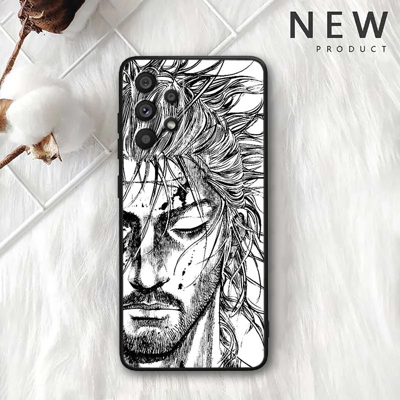 Funda Vagabond Samurai para Samsung Galaxy A11 A12 A13 A14 A15 A16 A20E A20S A21 A21S A22 A23 funda de teléfono negra - imagen 5
