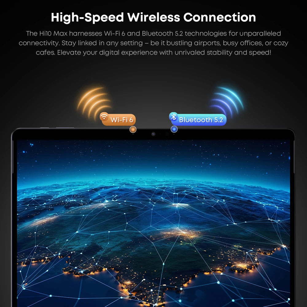 CHUWI Hi10 Max Tablet Intel N150 12,96 ''3K pantalla táctil 512GB SSD 12GB RAM tabletas soporte teclado Stylus 2 en 1 ventana - imagen 5