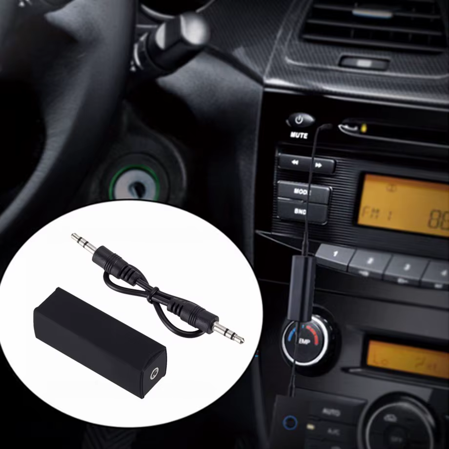 PzzPss Aislador de bucle de tierra 3,5 mm para audio coche y casa