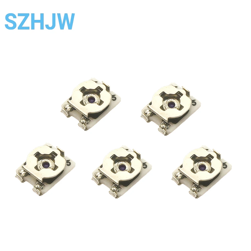 5-10 Uds. Potenciómetro recortador SMD de 3mm 500Ω 1K 2K 5K 10K 50K Ohm resistencia Variable ajustable POT de montaje en superficie para calibrador PCB - imagen 2