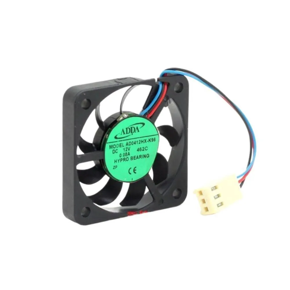 Ventilador Silencioso ADDA 4cm 12V – Refrigeración PC
