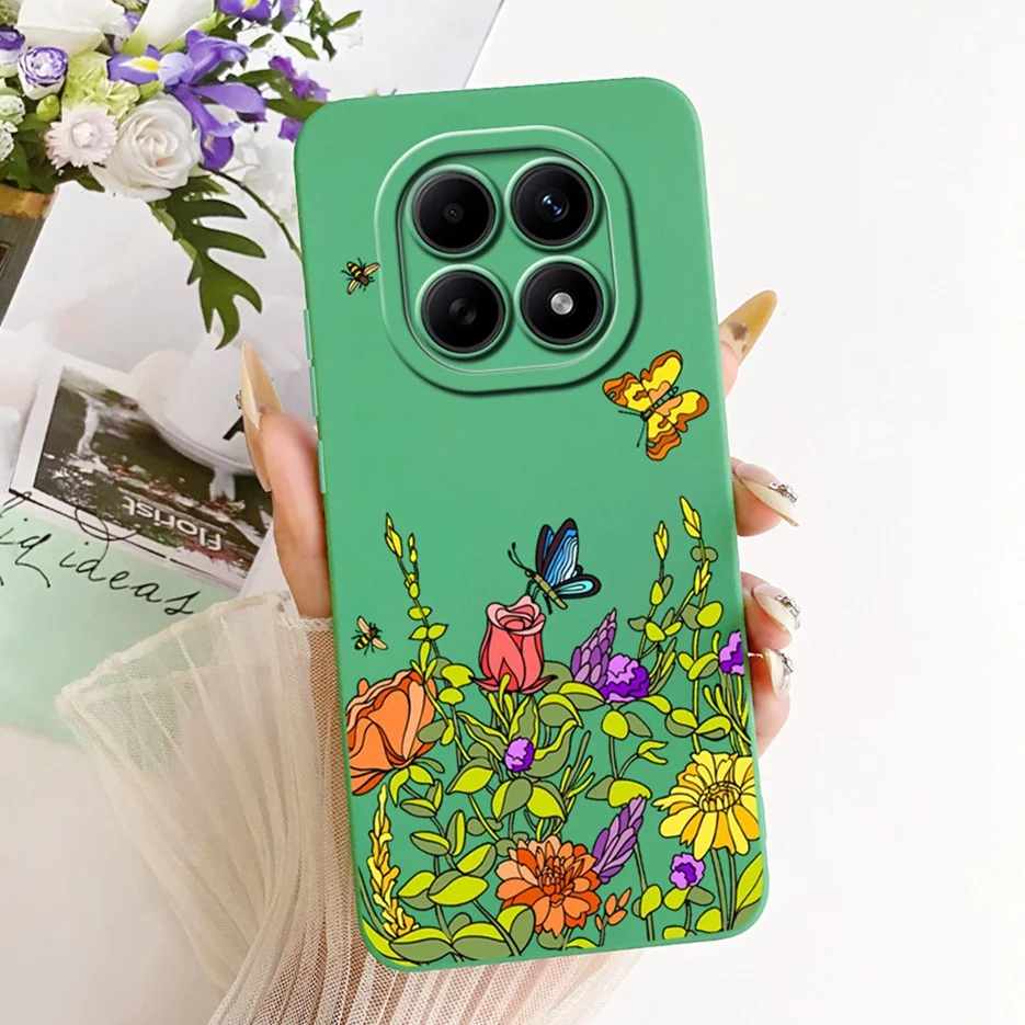 Para Xiaomi Poco M8 Pro 5G funda de lujo girasol chica cubierta pintada suave TPU funda de teléfono para Xiaomi Poco M8 PocoM8 Pro Fundas bolsas - imagen 5
