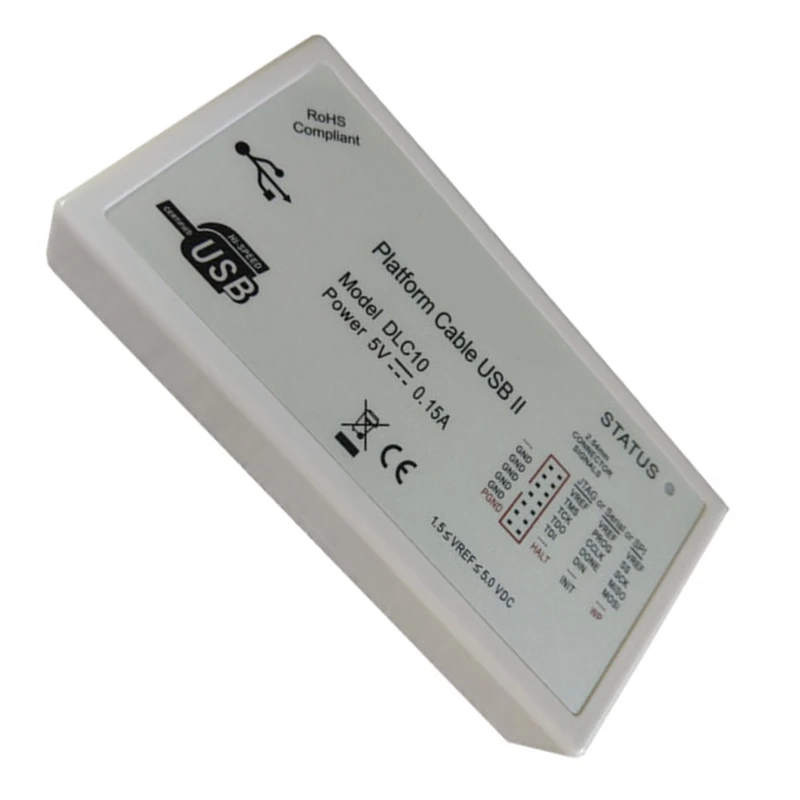Cable USB de plataforma DLC10, compatible con todos los dispositivos Xilinx, Jtag Slave-Serial y SPI, programador de depurador de descarga para CPLD FPGA - imagen 4