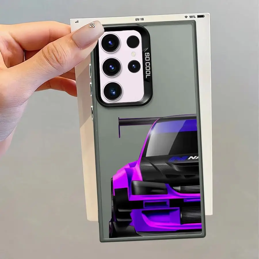 Funda blanda para Samsung Galaxy S22 Ultra Note 20 Ultra S20 FE S25Plus S25 S24Ultra S21 S23 S24 FE Cool Car - imagen 2