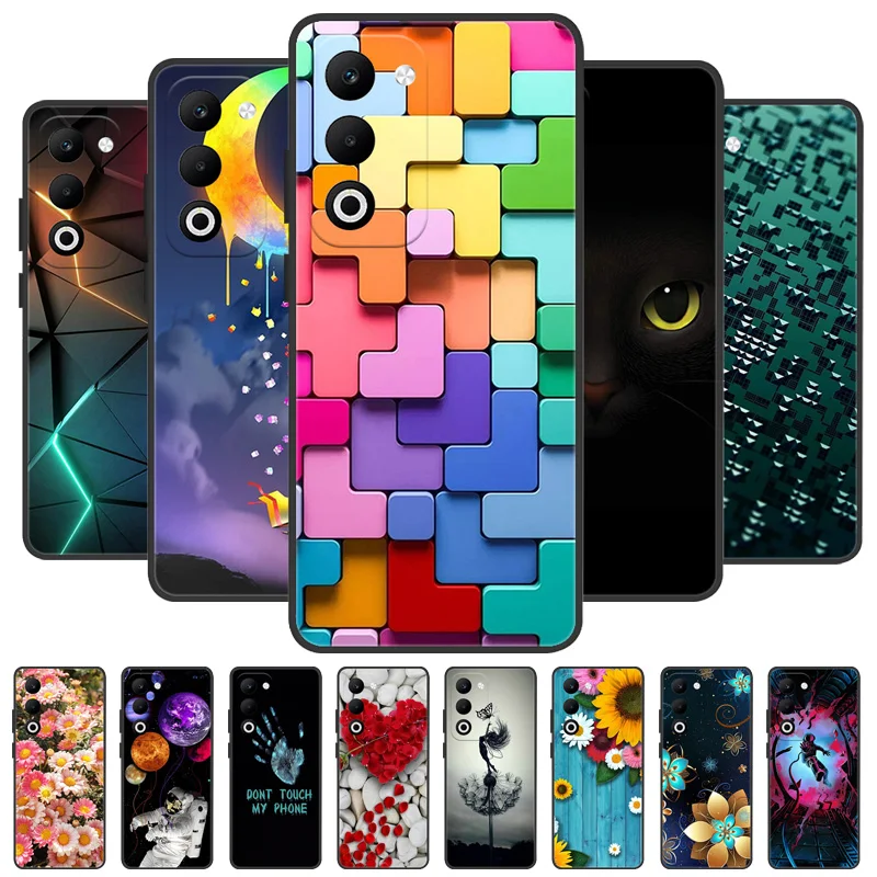 Para OPPO A5m 2025 funda León Lobo funda trasera suave de silicona para OPPO A5m CPH2727 funda de teléfono OPPOA5M carcasa protectora Coque
