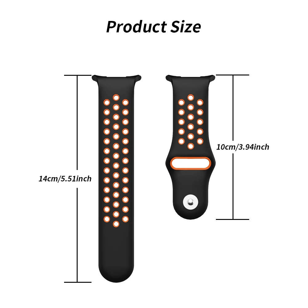 Correa deportiva de silicona de dos tonos para Samsung Galaxy Watch Ultra, pulsera transpirable Ultra de 47mm - imagen 2