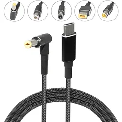 Cargador USB-C 100W Portátil HP Asus Lenovo Dell Sony