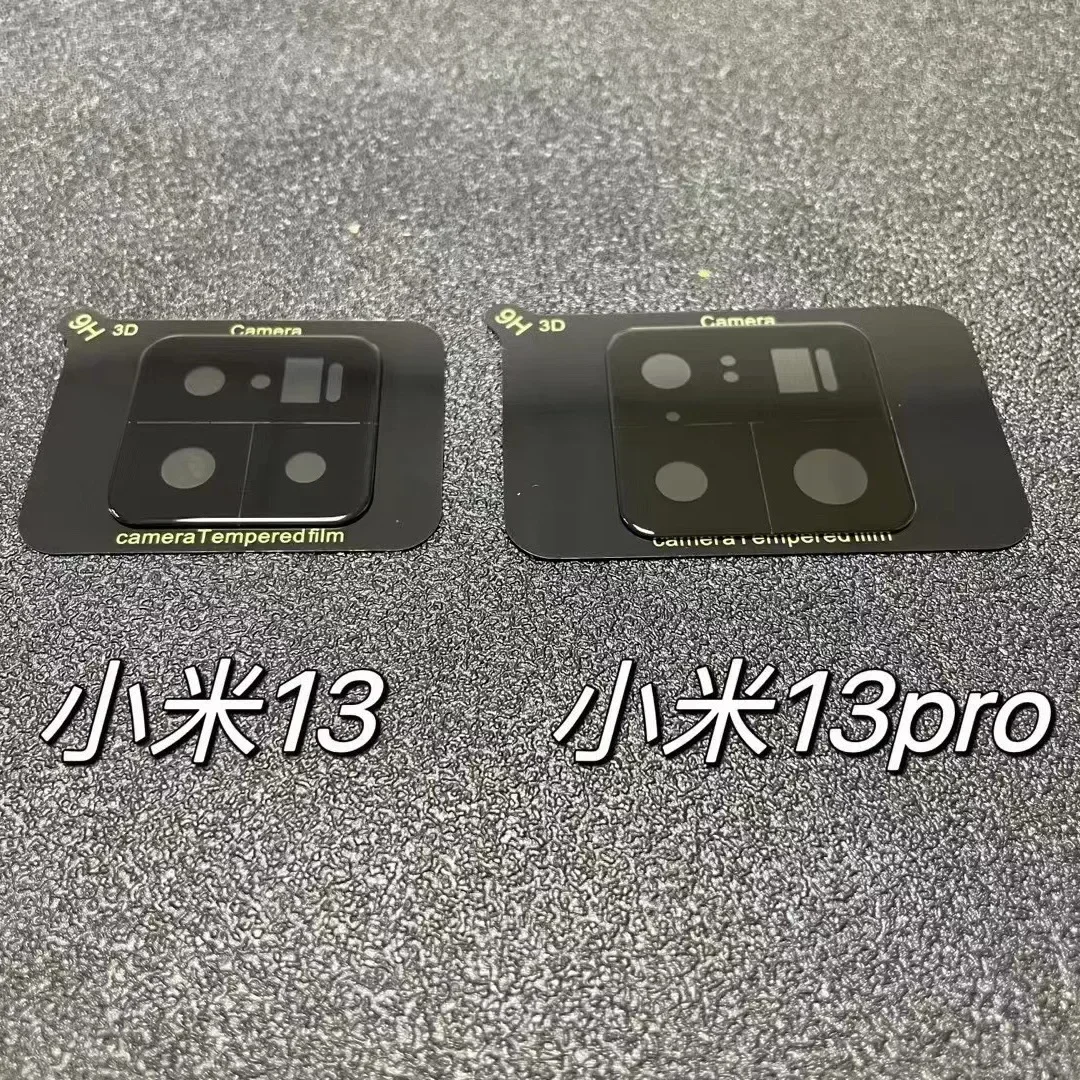 Protectores de lentes de cámara 3D para XiaoMi 14 Ultra 14T 13T 13 12T Pro 9H lente protección de vidrio templado mezcla Flip 14Ultra 13Pro 13Ultra - imagen 5