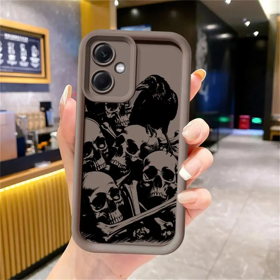 Funda Cool Skull para Xiaomi Mi 11 Lite 11T Pro, funda suave - imagen 2