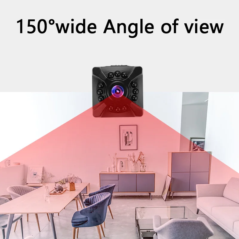 Cámara Full HD 1080P 4K Mini Hotspot WiFi Monitor remoto batería recargable detección de movimiento videocámara de protección de seguridad - imagen 3