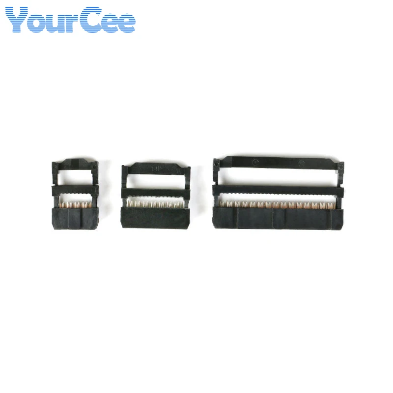 10 Uds. Conector IDC de paso de 2,54mm conector de enchufe FC de doble fila FC-10P ISP FC-6P FC-8P FC-14P FC-16P FC-20P FC-26P FC-30P 34P 40P - imagen 2