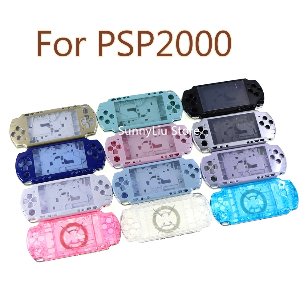 Funda de repuesto para consola de juegos PSP2000, carcasa completa con botones, 2000 - imagen 2