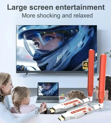 Extensor HDMI inalámbrico para TV, transmisor y receptor de vídeo