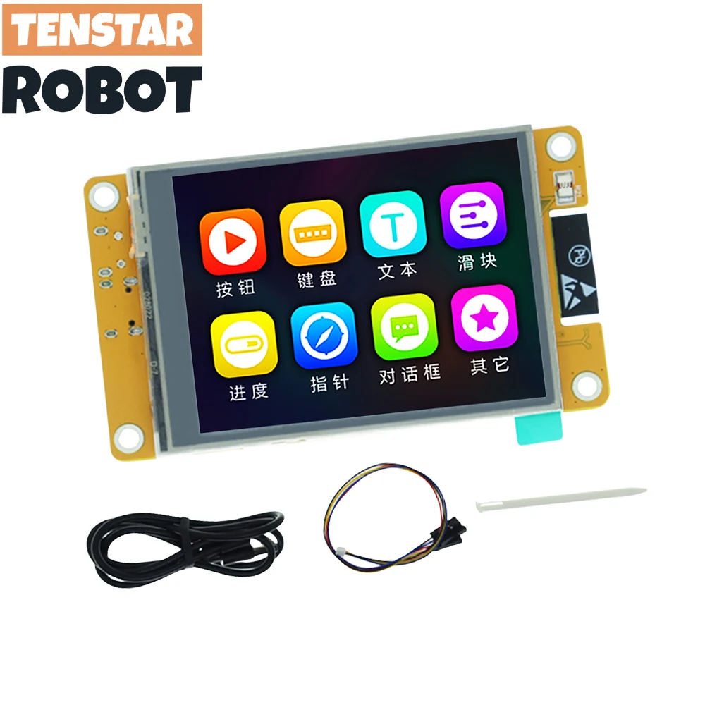 TENSTAR ROBOT ESP32 LVGL WIFI y Placa de desarrollo Bluetooth 2,8 pulgadas 240*320 módulo TFT de pantalla inteligente con tacto - imagen 4