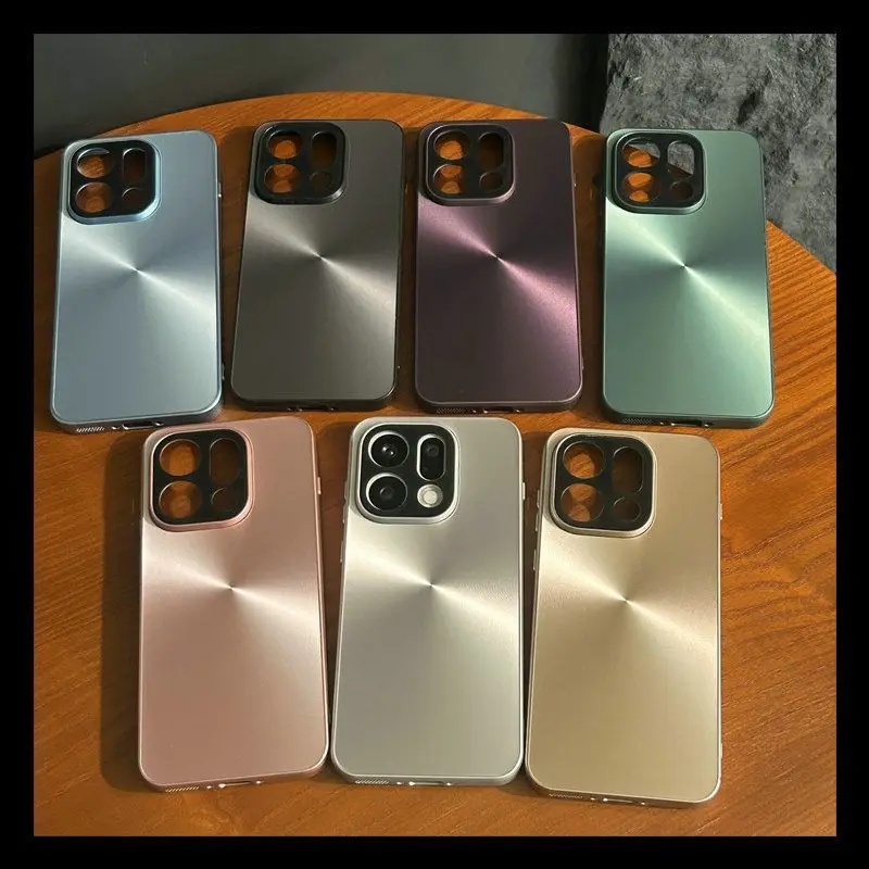 Para OPPO Find X9 Pro funda dura mate moda Aurora láser funda protectora trasera para OPPO Find X9 X9Pro carcasa de teléfono - imagen 2