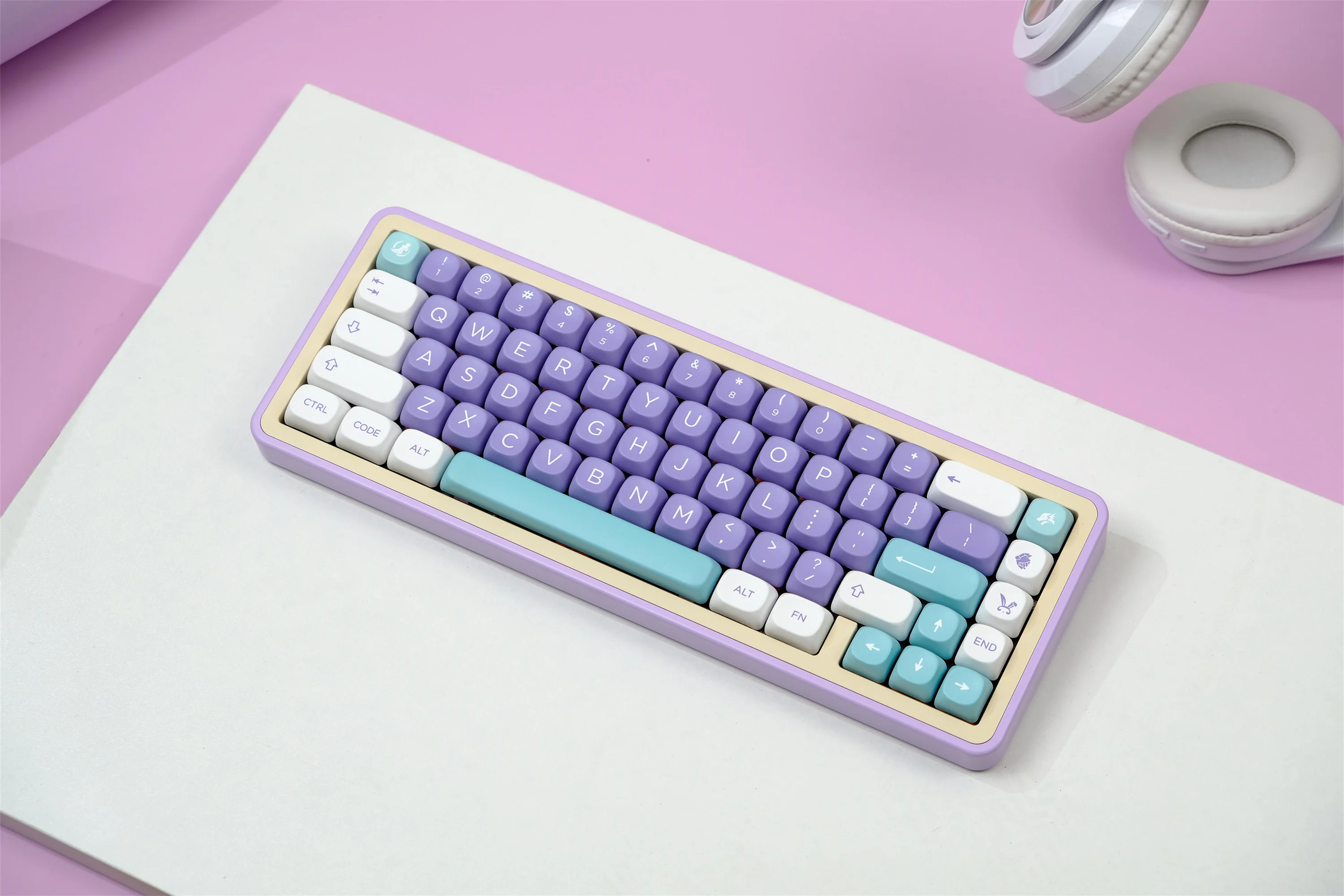 Teclas Mulan de 126 teclas, Material PBT, perfil MOA, DYE-SUB personalizado para teclado mecánico CHERRY MX Switch - imagen 2