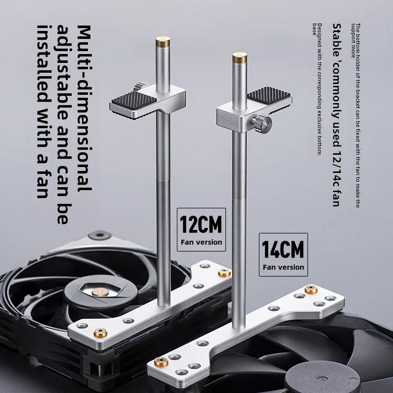 Soporte para tarjeta gráfica instalación Vertical 4090 12CM 14CM ventilador para soporte estacional para ASUS ROG Rainbow 3060ti - imagen 3