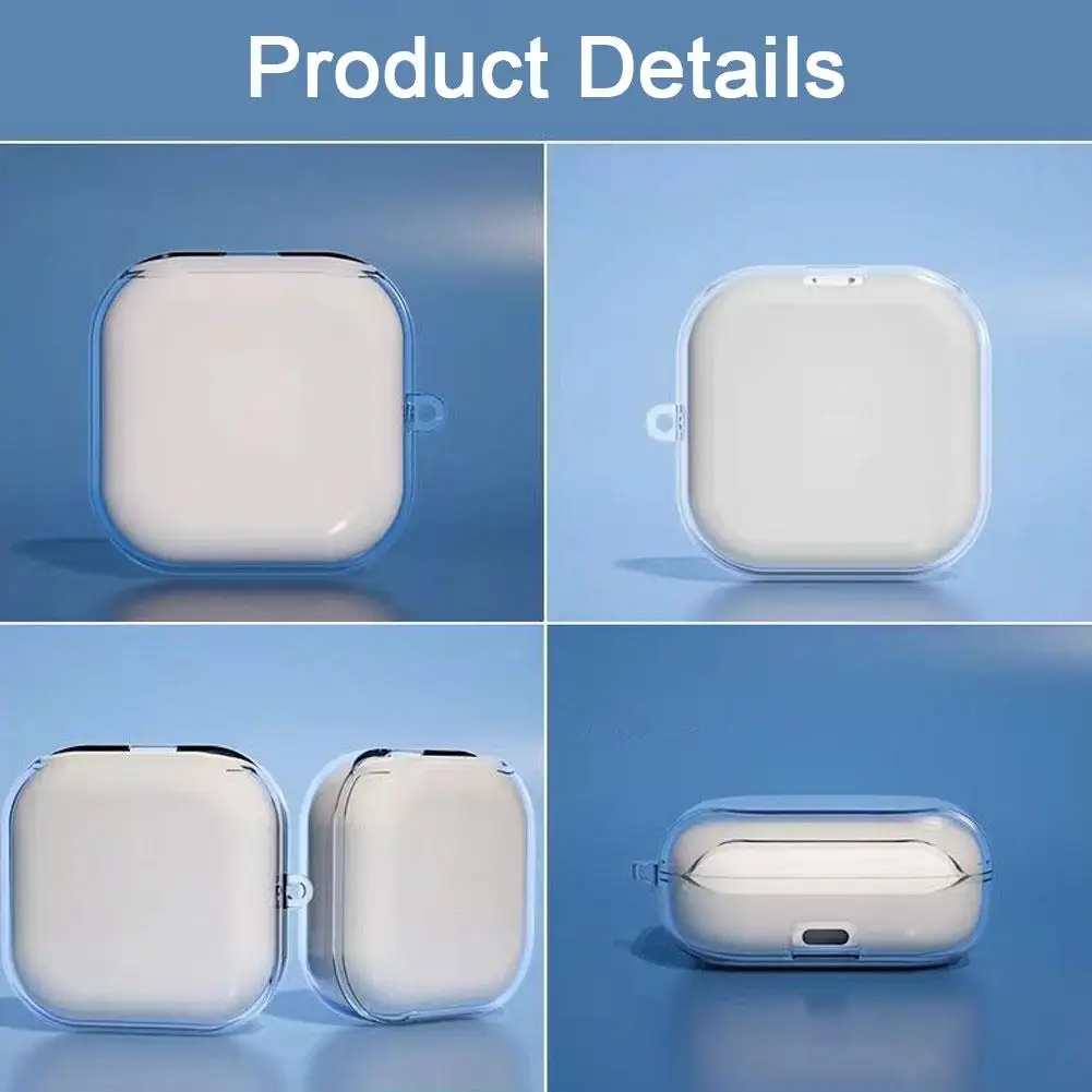 Funda para auriculares OpenFit Air Shokz Audios T511, carcasa transparente, accesorios para auriculares T910 - imagen 2