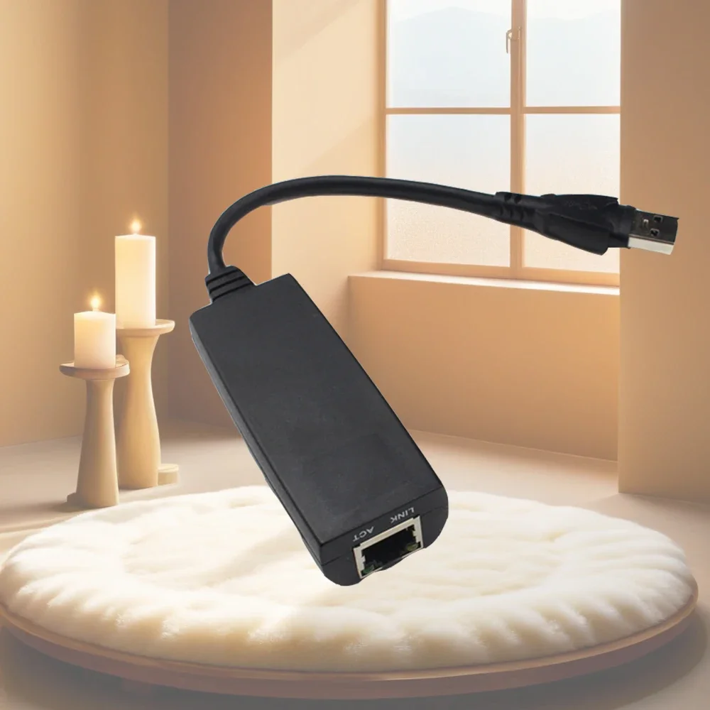Adaptador de red USB 3,0 a Gigabit Ethernet RJ45 LAN de alta velocidad, 10/100/1000 Mbps para MacBook Air, PC, portátil, Win