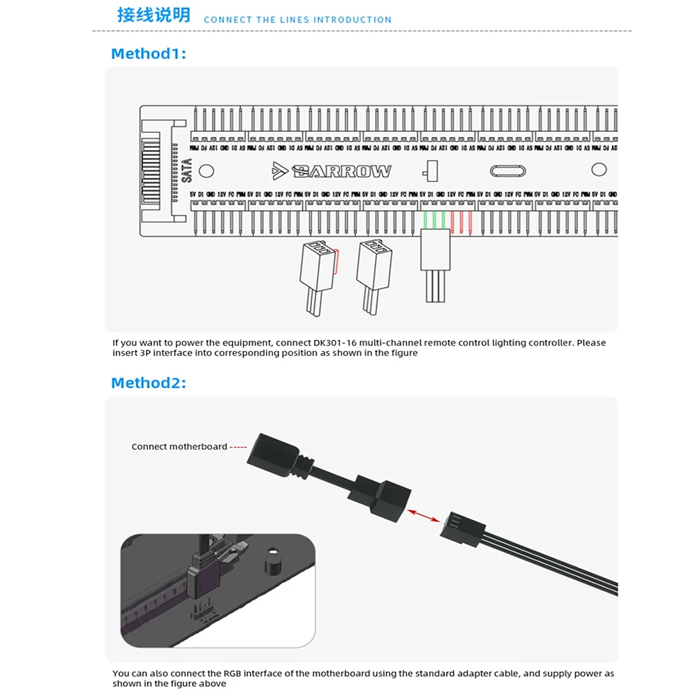 Barrowch-Radiador de estado sólido, disco SSD, disipador de calor, Enfriador de pantalla OLED, 2280, 22110 M.2 - imagen 5