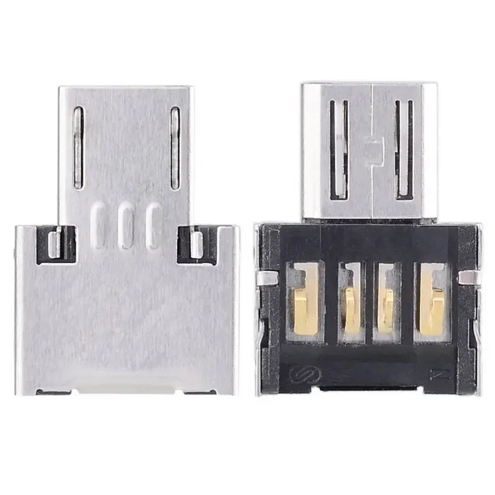 5 uds Ultra Mini DM Micro USB 5pin OTG adaptador conector para tableta, Cable USB y disco Flash - imagen 4