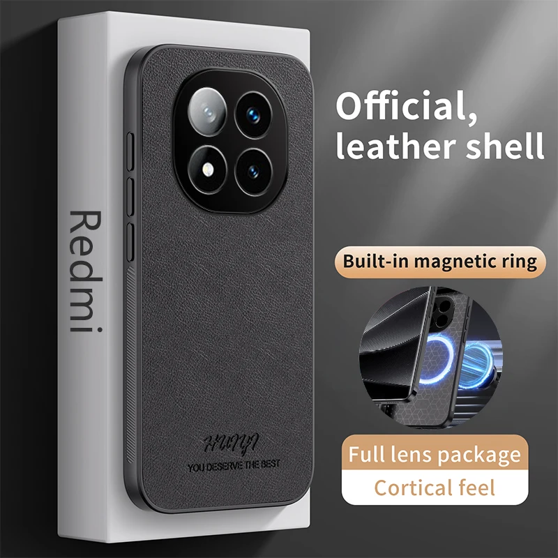 Para Xiaomi POCO X7 funda suave PU piel imán funda protectora trasera para Xiaomi POCO X7 5G funda completa carcasa de teléfono - imagen 2