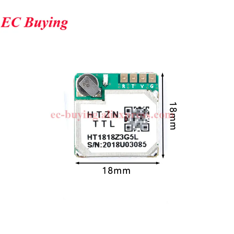 10 uds/1 unidad HT1818Z3G5L con Flash AT6558R GPS + BDS Beidou GLONASS módulo de posición sincronización satelital navegación para monitoreo de automóviles - imagen 3