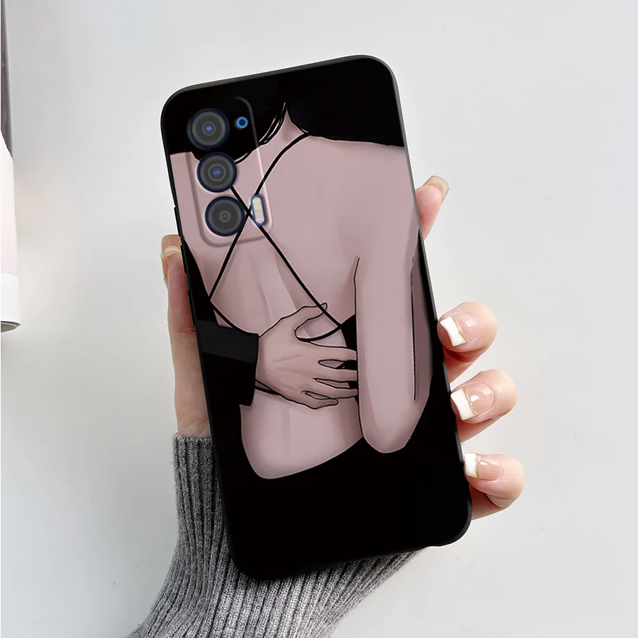 Funda para Motorola Edge (2021) / Edge 5G UW (2021) fundas de teléfono funda trasera suave de silicona con dibujos de gatos bonitos para MOTO Edge 2021 XT2141 - imagen 2