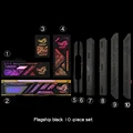 B-10Pcs Kit-Black