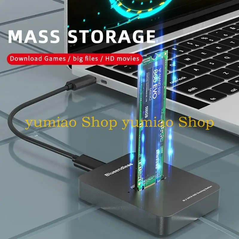 Caja disco duro 587B Blueendless, actualización rápida, 6Gbps, aproximadamente 1000 s USB 3,1 tipo C, disco duro HDD para - imagen 2