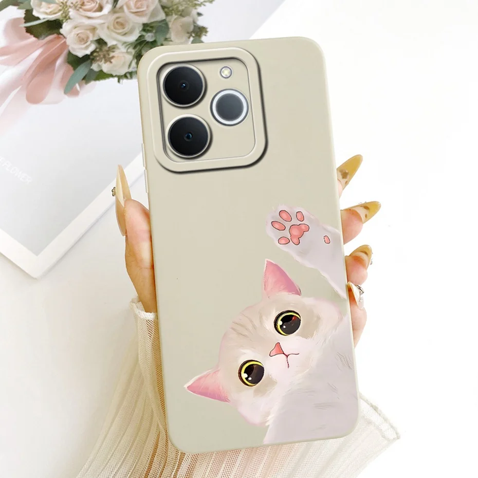 Nueva funda de teléfono de moda para Realme Note 70 70T fundas de silicona suave para Realme Note70 Note70T fundas a prueba de golpes parachoques - imagen 5