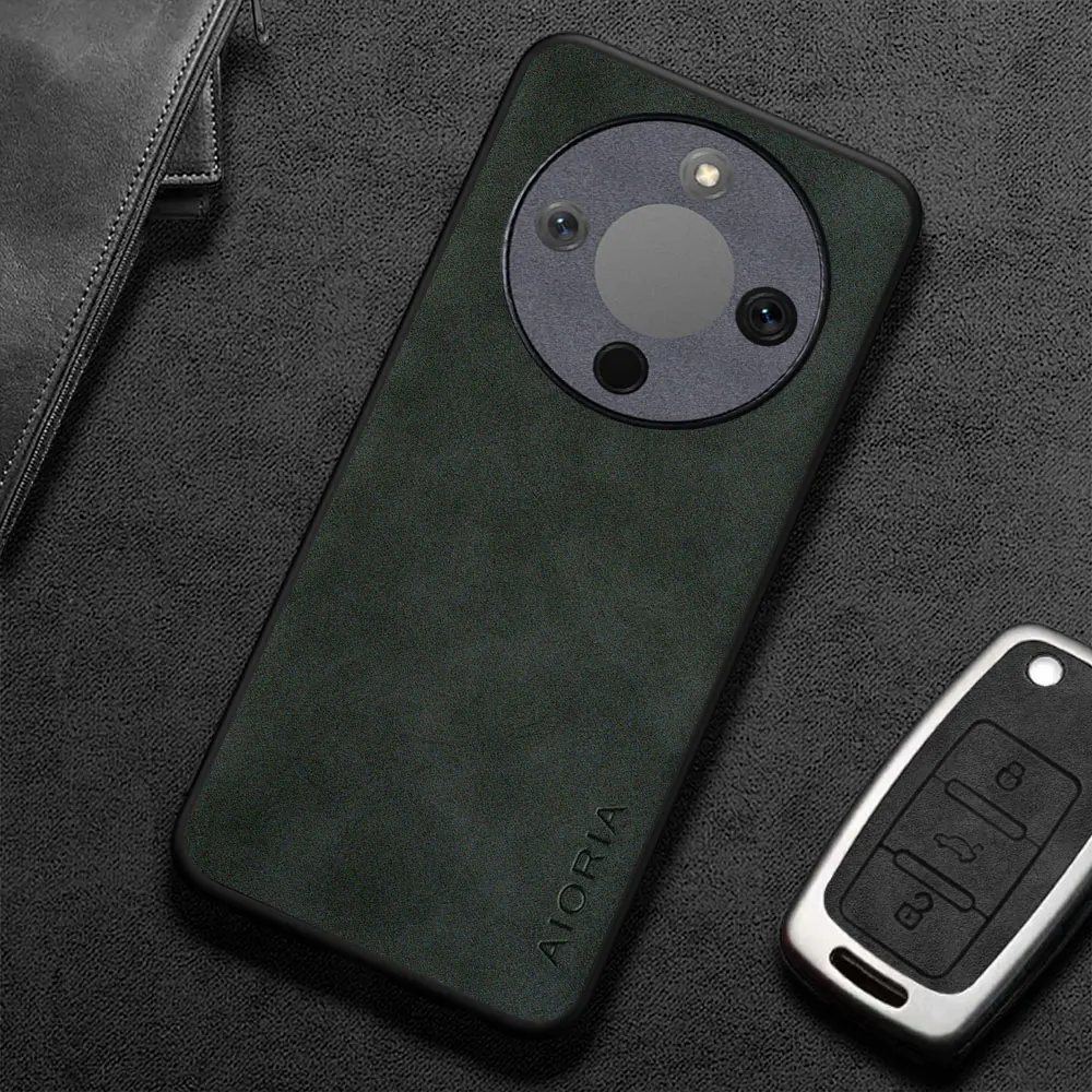 for Honor X9D Case Capa Business Style Premium PU Leather Retro Phone Cover coque funda - imagen 2