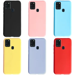 Funda de teléfono de silicona líquida de lujo para Samsung Galaxy M21 M30s M31 M31s M51 M11 A21s funda protectora de silicona suave Fundas
