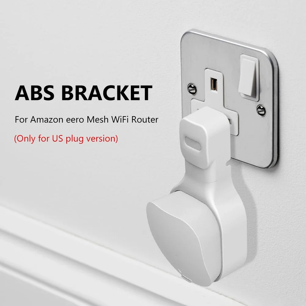 Contenedor de almacenamiento de línea de red para montaje en pared, enrutador WiFi sin perforaciones, caja de cables, enrollador de cables incorporado, equipo para enrutador WiFi Eero Mesh - imagen 3