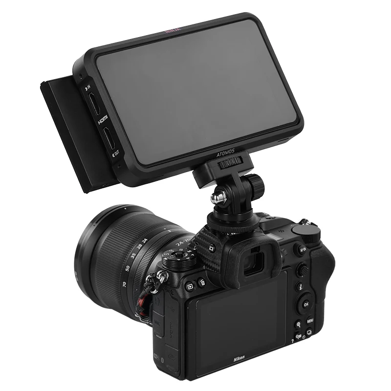 Soporte de montaje para Monitor de zapata fría, placa QR, fotografía Universal de zapata fría para cámara DSLR, Monitor, Flash, micrófono, luz de relleno - imagen 2