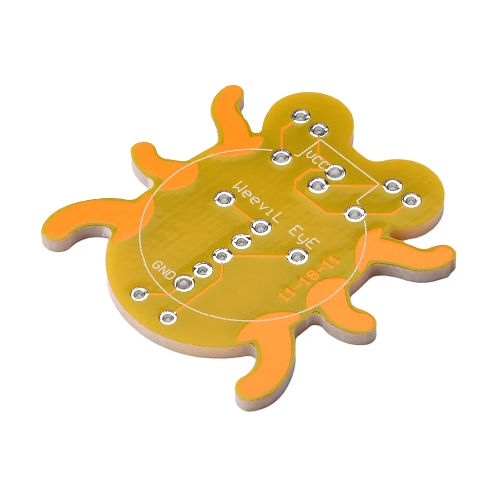 Kit electrónico Diy Weevil Eye principiante aprender a soldar Kit divertido regalo hecho a mano apto para experimentos estudiantes interacción entre padres e hijos - imagen 5