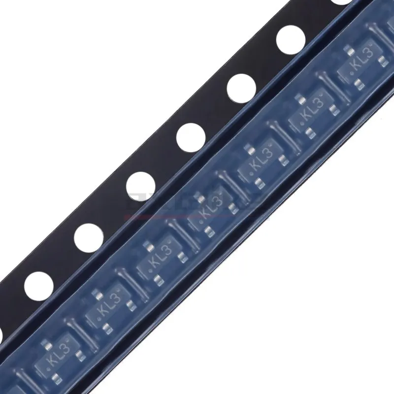 100 Uds BAT54 BAT54A BAT54C BAT54S KL1 KL2 KL3 KL4 L4W WV3 WW1 WV4 SOT-23 30V 200mA diodo Schottky transistores SMD BAT54LT1G - imagen 4
