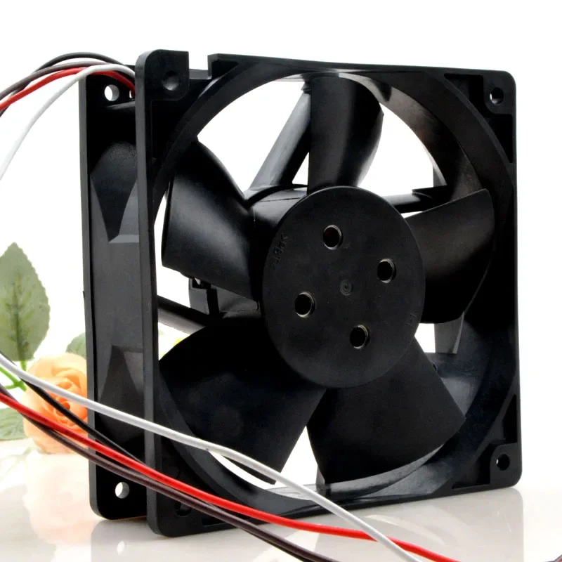 Ventilador de refrigeración de alta velocidad de 24V para ventilador de servidor NMB 12038VA-24P-GU 120mm 12cm 12038 120X120X38mm DC 24V 0.89A - imagen 3