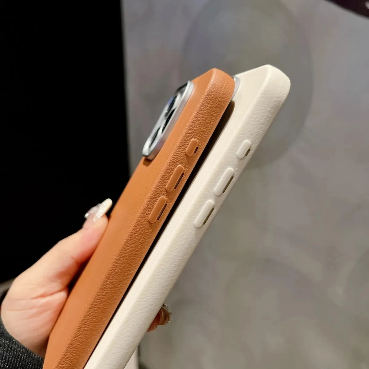 Funda de teléfono de cuero mate de lujo para Xiaomi Mi 13T 11 Lite 5G NE Poco F6 F5 F3 X3 X5 X6 M6 Pro 4G funda suave de silicona a prueba de golpes - imagen 5