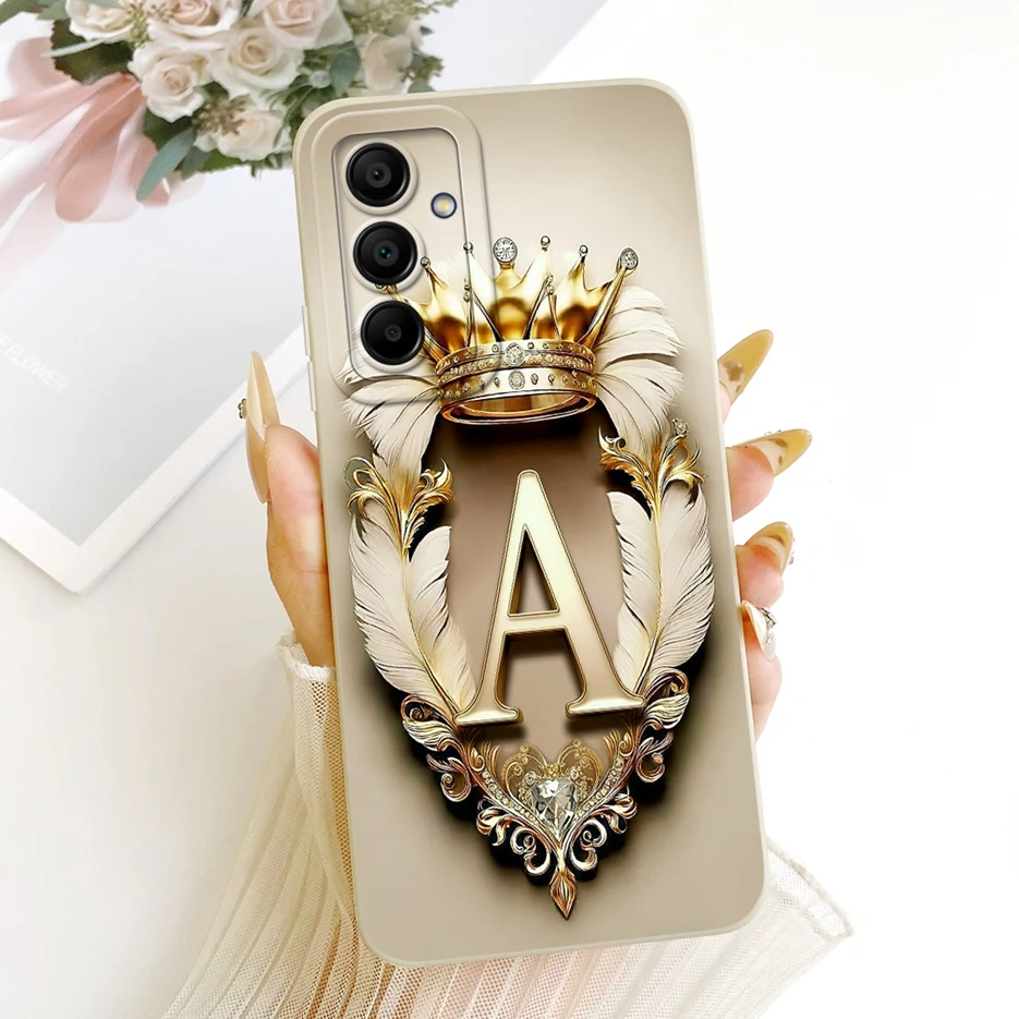 Para Samsung Galaxy A14 A24 A34 A54 funda Cool corona letras cubierta suave TPU funda de teléfono para Samsung A14 A 24 34 54 Galaxy A54 Shell - imagen 2