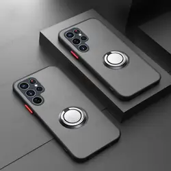 Funda Samsung Galaxy S23 con anillo magnético y protección antigolpes