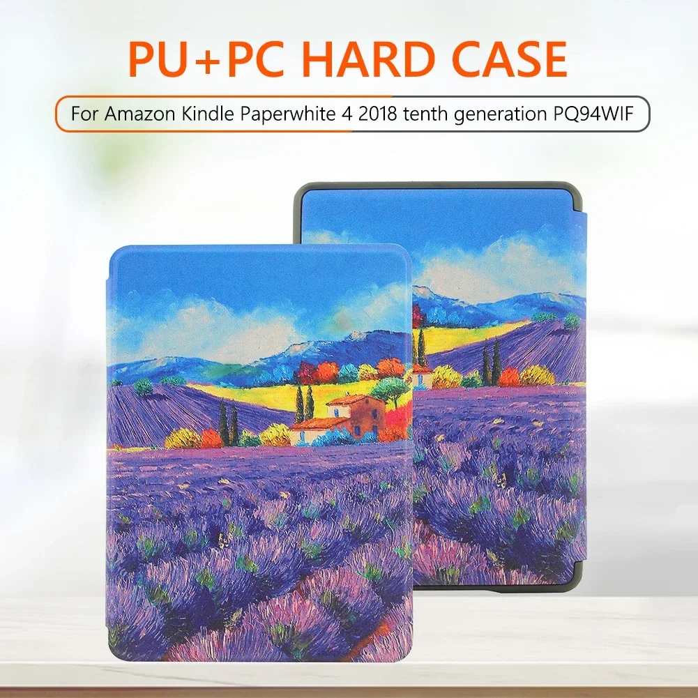 Funda protectora para Kindle Paperwhite 4 2018 Gen 10 PQ94WIF, funda para lector de libros electrónicos - imagen 2