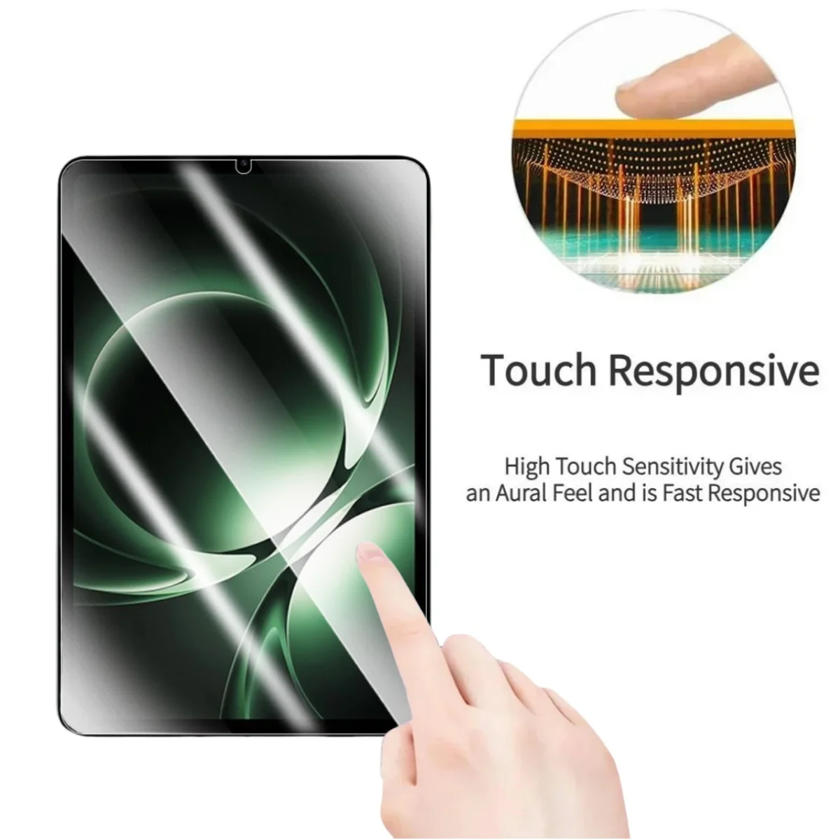 Películas de vidrio de 3 piezas para Xiaomi Redmi K Pad 8,8 "2520 Protector de pantalla HD transparente antiarañazos para protectores de pantalla Red Mi K Pad - imagen 4