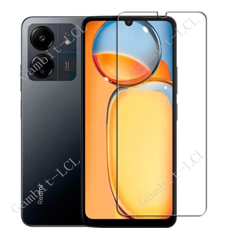 Protector de pantalla de vidrio templado para móvil, película protectora de pantalla de 6,74 pulgadas para Xiaomi Redmi 13C, Poco C65, PocoC65, 3 unidades - imagen 2