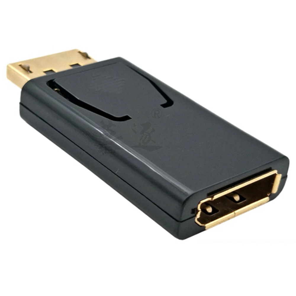 Puerto de visualización enchufe DP a adaptador hembra DP negro convertidor DP a DP de computadora de alta definición de alta calidad - imagen 2