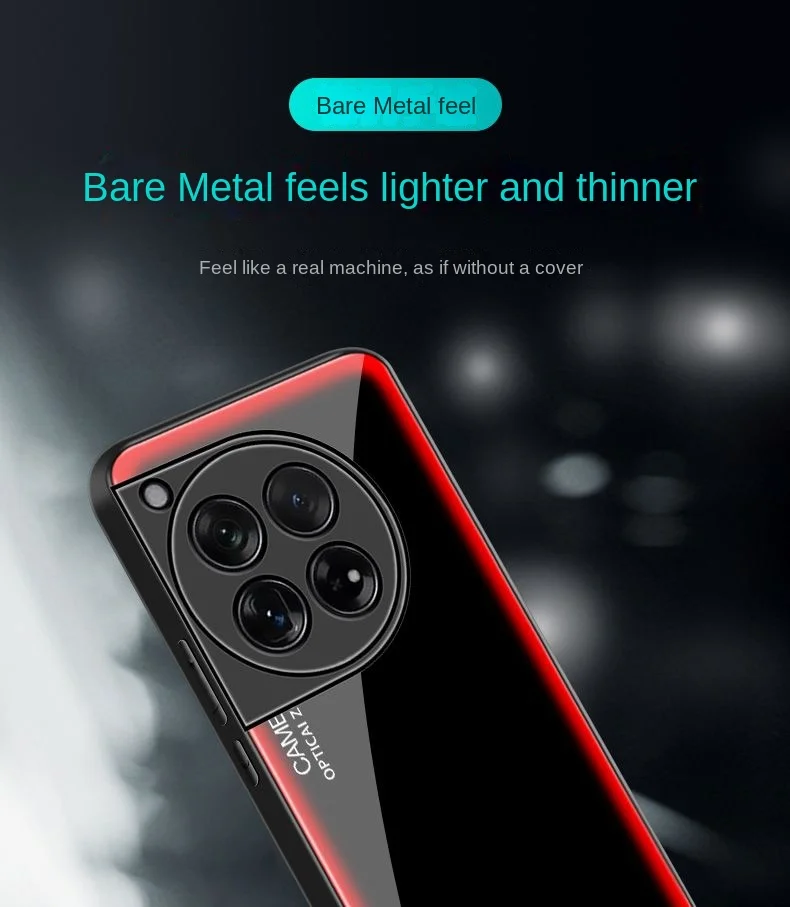 Funda de vidrio templado para OnePlus 12, carcasa protectora trasera para One Plus 12, carcasa completa para teléfono - imagen 4