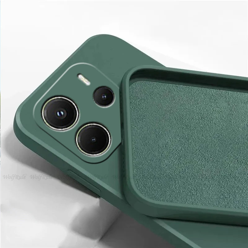 Para Redmi Note 14 5G funda Xiaomi Redmi Note 14 Pro Plus Capa a prueba de golpes Original parachoques trasero TPU Fundas suaves Redmi Note 14 - imagen 4