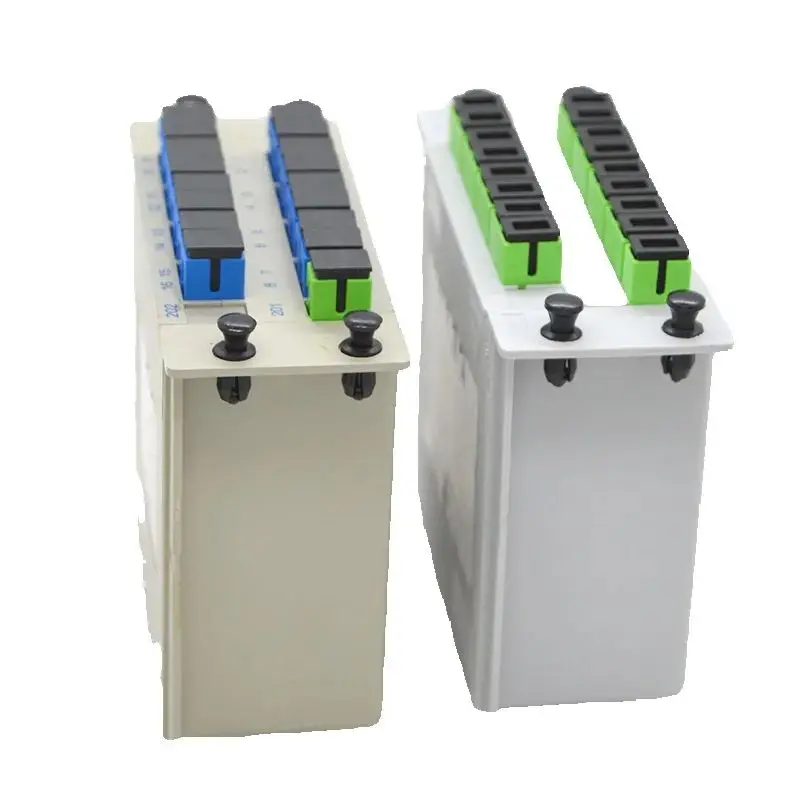5 uds 1 × 16 divisor tipo enchufable SC/UPC/APC hoja divisora de fibra trasera FTTH CATV equipo de comunicación venta al por mayor de fábrica - imagen 4