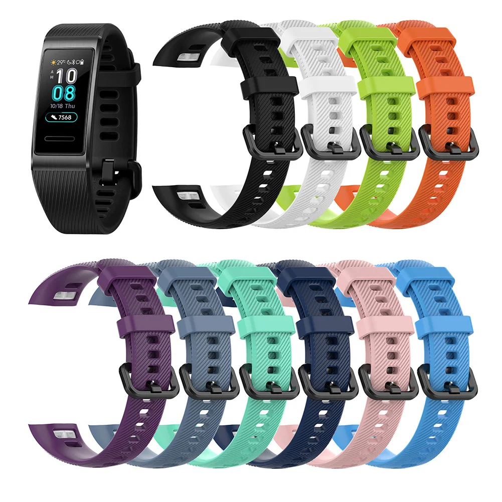 Correa Silicona Huawei Band 4 Pro – Deportiva Antisudor Flexible
