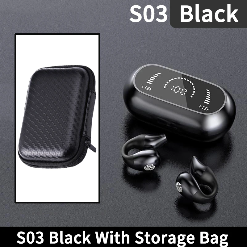 S03 Black With Bag